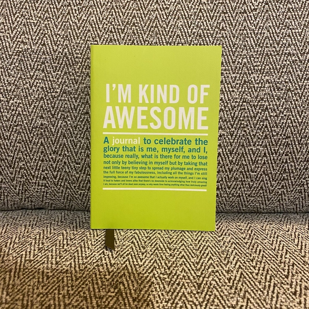 JOURNAL  I'm Kind of Awesome by Knock Knock Staff New! BOOK of POSITIVE THOUGHTS
